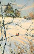 Winter Scene from Skansen Karl Nordstrom